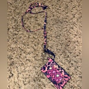 Vera Bradley Lanyard and Coin Purse